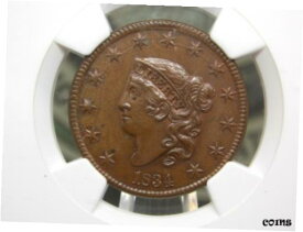 【極美品/品質保証書付】 アンティークコイン 硬貨 1834 Matron Coronet Head Large Cent Coin 1c NGC MS64 BN #EN ECC&C, Inc. [送料無料] #oct-wr-8946-4906
