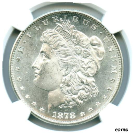 アンティークコイン コイン 金貨 銀貨 [送料無料] 1878-S Morgan Dollar NGC MS65のサムネイル