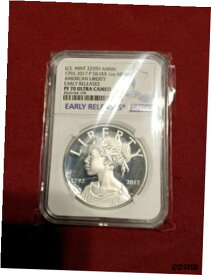 【極美品/品質保証書付】 アンティークコイン コイン 金貨 銀貨 [送料無料] 2017 P NGC PF 70 Early Release US Mint 225th Anniv American Liberty Silver Medal