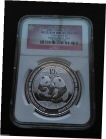 【極美品/品質保証書付】 アンティークコイン コイン 金貨 銀貨 [送料無料] 2009 China 1 oz Silver Panda BU (30th Anniversary) - only 300,000 mintage!!!!