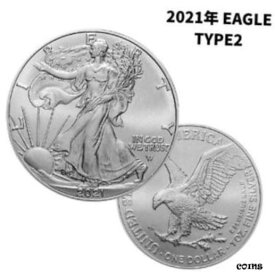 【極美品/品質保証書付】 アンティークコイン コイン 金貨 銀貨 [送料無料] 2021 Eagle Silver Coin New American Silver Coin Capsule type 2 Japan