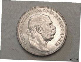 【極美品/品質保証書付】 アンティークコイン コイン 金貨 銀貨 [送料無料] - 1913 Hungary Two 2 Korona Franz Joseph Choice Mint State Uncirculated Unc