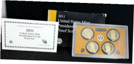 【極美品/品質保証書付】 アンティークコイン コイン 金貨 銀貨 [送料無料] 2011 US Mint Presidential $1 Coin Proof set United States w/ COA