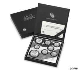 【極美品/品質保証書付】 アンティークコイン コイン 金貨 銀貨 [送料無料] 2019 United States Mint Limited Edition Silver Proof Set .999 Silver - 19RC