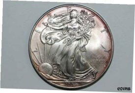 【極美品/品質保証書付】 アンティークコイン コイン 金貨 銀貨 [送料無料] 2009 American $1 Silver Eagle Purple Toned 1 oz. 999 Mint State (SE-2009-25)