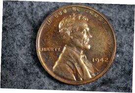 【極美品/品質保証書付】 アンティークコイン コイン 金貨 銀貨 [送料無料] Estate Find 1942 - PROOF Lincoln Wheat Cent!! #J10621
