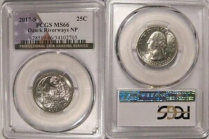 2017�N S �I�U�[�N ���o�[�E�F�C�Y NP �N�H�[�^�[ 25�Z���g PCGS MS66