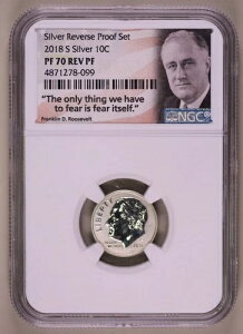 2018-S �V���o�[ ���[�Y�x���g �_�C�� NGC Rev PF70 �E���g���J���I ***�󏭃I���W�i���R�C��***