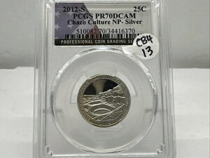 2012-S PCGS PR70DCAM 25�Z���g �`���R�J���`���[ NP-�V���o�[ (CB4-13)