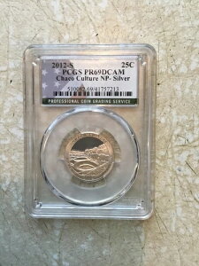 2012�N S �`���R���� �V���o�[ �v���[�t �N�H�[�^�[ PCGS PR69 DCAM ATB ��������