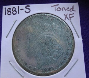 1881-S �����K����� 1�h�� US 90% �R�C�� XF �΂��������̃g�[�� W Rev ���C���{�[