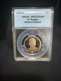 2016-S プルーフ大統領ドル硬貨 1ドル レーガン