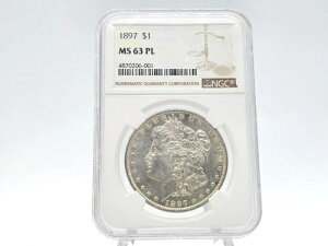 1897 NGC MS 63 PL �����K����� **�G�N�Z�����g�X�g���C�N** 06-001