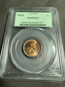 1925�N�� �����J�[�� �Z���g MS65RD PCGS Ogh �I�[���h�O���[���z���_�[ �G�N�Z�����g �y�j�[ 1�Z���g