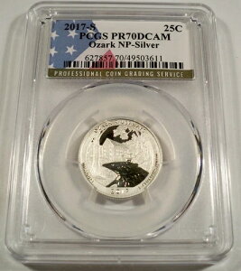 2017-S 25�Z���g PCGS PR70DCAM �V���o�[ �I�U�[�N ���o�[�E�F�C�Y �N�H�[�^�[ NP PR 70 �f�B�[�v�J���I