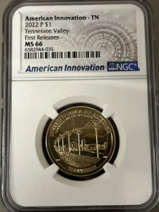 2022 P �e�l�V�[�여��J�����ЃC�m�x�[�V���� $1 NGC MS66 �ʒu A �܂��� B ?