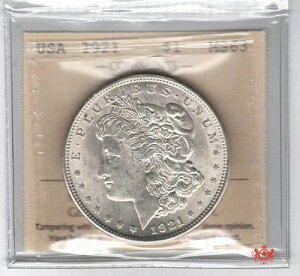1921�N�A�����J���O�������K���h�� - ICCS MS63 - XQY 356-