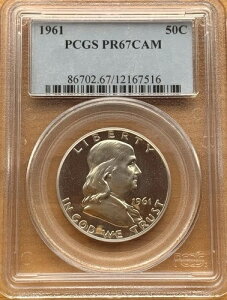 1961�N �t�����N���� PCGS PR MS67 �J���I