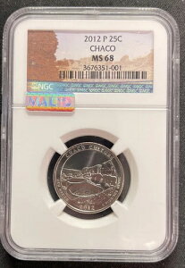2012-P �`���R�N�H�[�^�[ 25�Z���g NGC MS68 (mac) ����ȏ�̂��̂͂Ȃ� (�g�b�v�|�b�v) ENN COINS