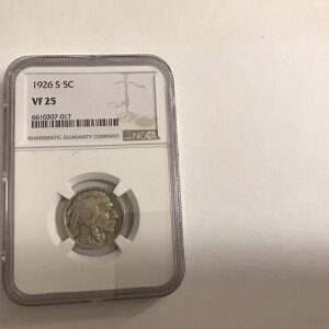 1926-S 5C NGC VF25 - �o�b�t�@���[�j�b�P�� - �l�C�̃L�[�f�[�g