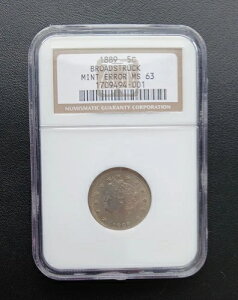 1889�N �󏭂ȕ��L�ō����o�e�B�j�b�P�� NGC MS 63