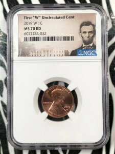 L185 ? 2019-W 1C �����J�[���E�V�[���h�E�Z���g ? �t�@�[�X�g�uW�v ? NGC MS70 RD ? �����J�[���E���x��