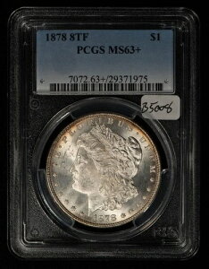 1878�N 8TF $1 �����K����� - �h���PQ�R�C�� - PCGS MS 63+ Plus - SKU-B5008
