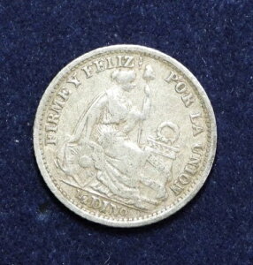 ���A 1902�N �y���[ 1/2 Dinero 90% �V���o�[�R�C�� 1.25�O���� KM 206.2-
