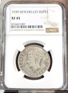 1939 �Z�C�V�F�� �V���o�[ 1 ���s�[ �W���[�W VI NGC XF 45 �󏭃n�C�O���[�h-