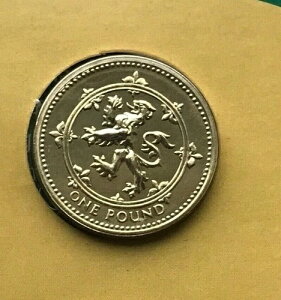 Simply Coins ~ 1999 �X�R�b�g�����h ���C�I�� 1�|���h �R�C�� �u�����A���g ������ BU