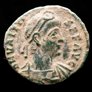 *���c�F���i�G* Valens Follis SECVRITAS REIPVBLICAE // SM?... (3127) ���[�} 364-378