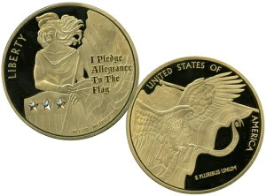 Pledge of Allegiance ����ȋL�O���_�� �R�C�����l $139.95-