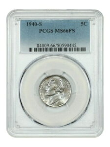 1940-S 5C PCGS MS66FS - �W�F�t�@�[�\���j�b�P��