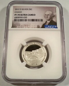2012-S 25�Z���g �V���o�[ NGC PF70UCAM �`���R�J���`���[ �i�V���i���N�H�[�^�[ �v���[�t DC PR 70