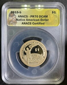 2015-S �T�J�K�E�B�A�E�_���[ ANACS PR70DCAM �p�[�t�F�N�g�R�C�� �f�B�[�v�J���I �ɏ�W�F�� SL