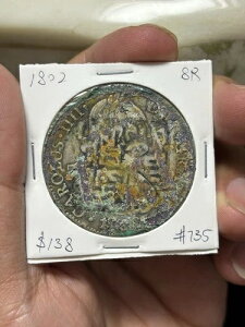 1802�N Mo FT ���L�V�R 8���A����� �󏭃C���N�`���b�v�}�[�N