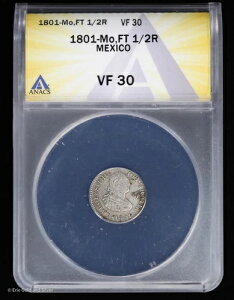 1801-Mo FT 1/2R ���L�V�R �`���[���Y3�� ��� 1/2���A�� ANACS VF 30