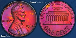 1964�N �����J�[���L�O�� �g�[�����H �Z���g �v���[�t PCGS PR65RB PF 65 RB �g�[�����H�R�C�� 1�Z���g