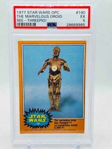 1977�N O-Pee-Chee C-3Po PSA 5 ���B���e�[�W �X�^�[�E�H�[�Y