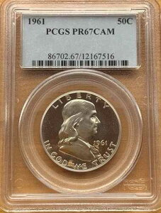 1961�N �t�����N���� PCGS PR MS67 �J���I