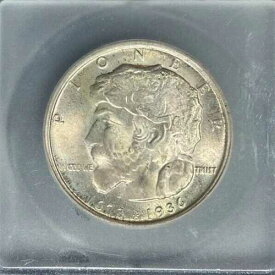 1936年 エルジン記念シルバーハーフドル 〜ICG MS66〜美しいコイン〜 #0301-