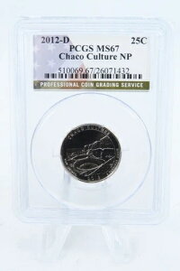 2012-D PCGS MS67 �`���R���� NP �N�H�[�^�[ �r�W�l�X �X�g���C�N 25�Z���g
