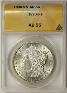 1890-S �����K���E�_���[ 1�h�� AU 55 ANACS