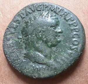 �^�C�^�X A.D.80 �AAE �Z�X�e���e�B�E�X 33mm FELICITAS PVBLICA �A��