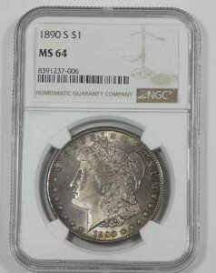 1890-S �����K���E�_���[ NGC MS 64 �F��V���o�[�_���[