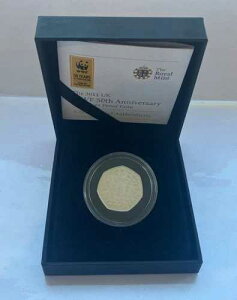 Simply-Coins~ 2011 �V���o�[�v���[�t ���E���R�ی��� WWF �t�B�t�e�B 50�y���X
