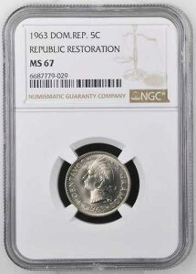 �h�~�j�J���a�� 5�Z���^�{ 1963�N ���a���C�� NGC MS 67
