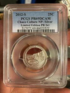 2012�N S �V���o�[ �N�H�[�^�[ 25�Z���g �`���R�J���`���[ NP PCGS �W�F���v���[�t