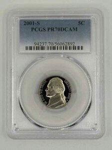2001 S 5C �W�F�t�@�[�\�� �j�b�P�� PCGS PR70DCAM
