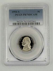 1994�N S 5C �W�F�t�@�[�\�� �j�b�P�� �v���[�t PCGS PR70DCAM